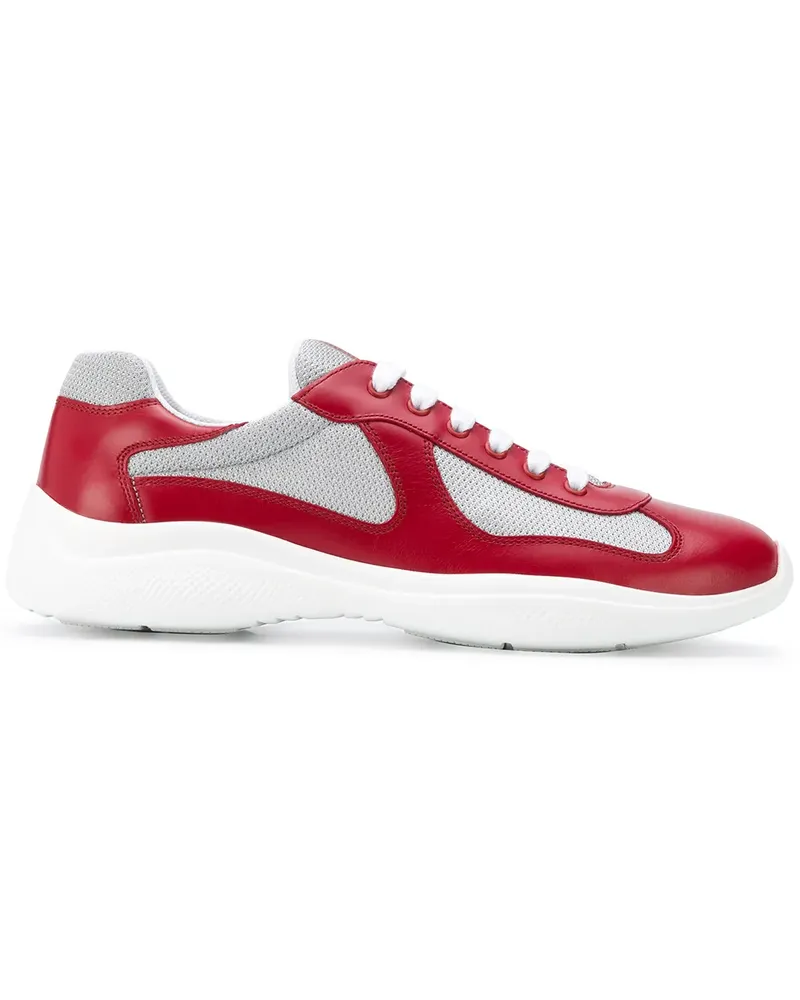 Prada Sneakers mit dicker Sohle - Rot Rot