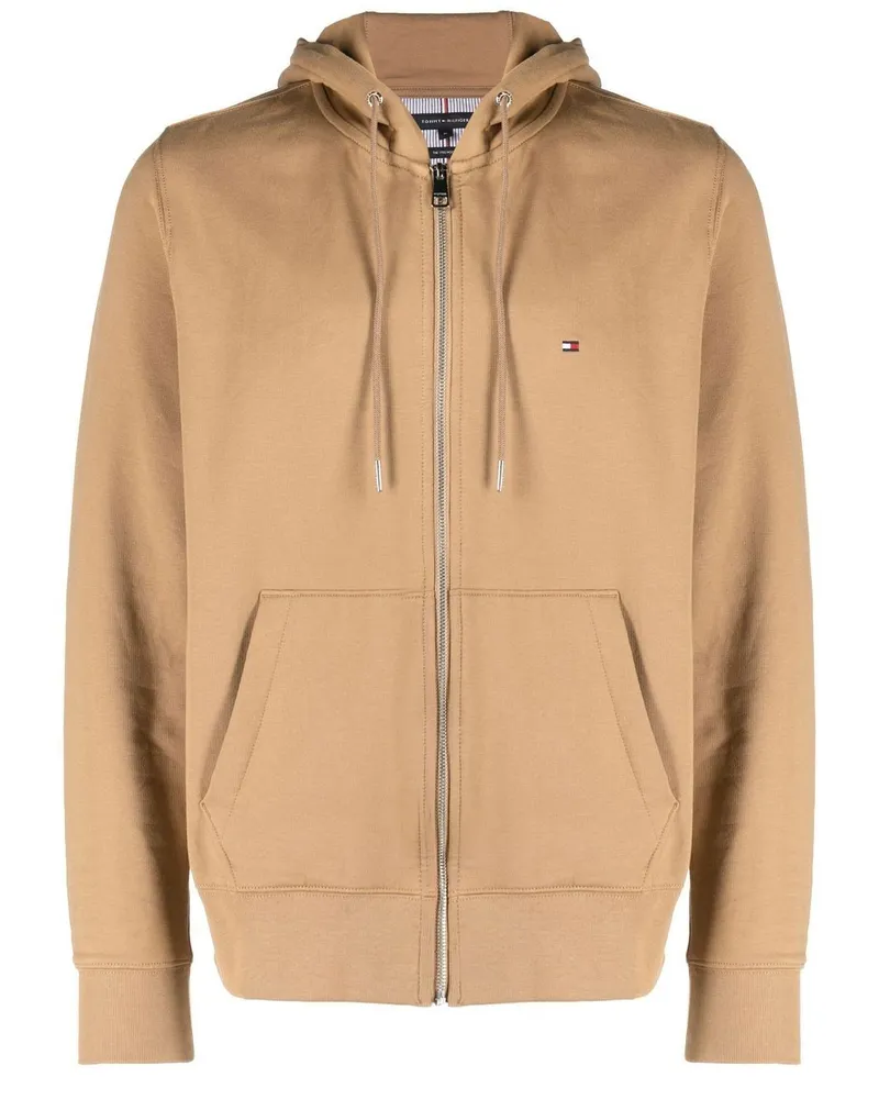 Tommy Hilfiger 1985 Kapuzenjacke mit Reißverschluss - Braun Braun