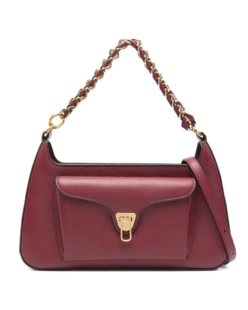 Coccinelle Satchel-Tasche mit Klappe - Rot Rot
