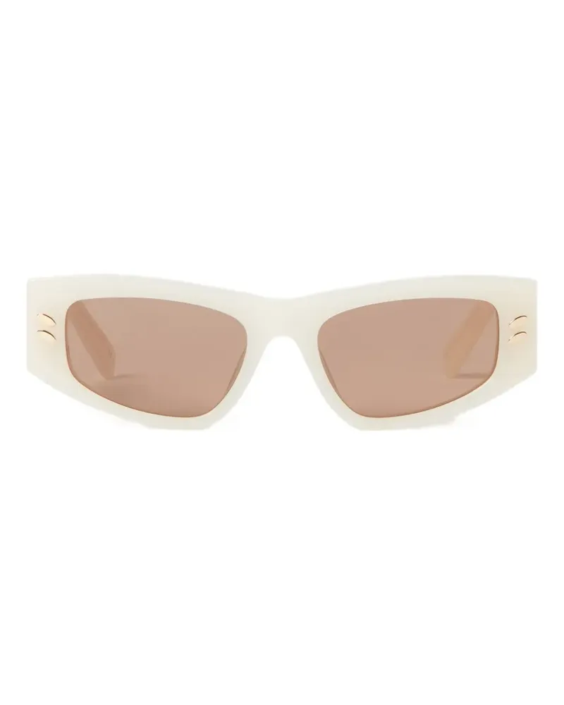 Stella McCartney Falabella Cat-Eye-Brille - Weiß Weiß