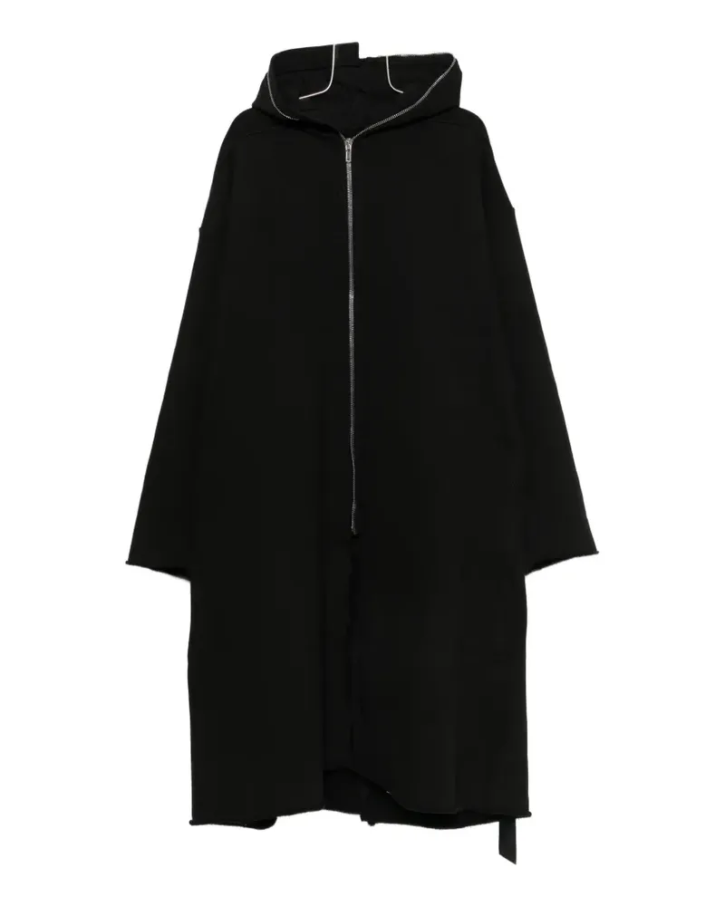 DRKSHDW by Rick Owens zip-up hooded jacket - Schwarz Schwarz