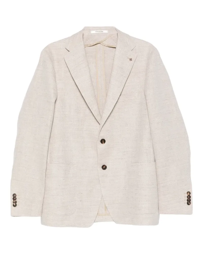 Tagliatore button single-breasted blazer - Nude Nude
