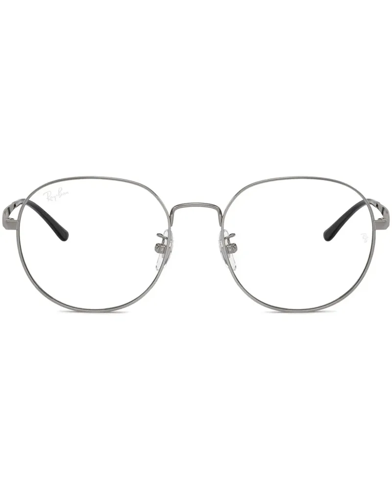 Ray Ban Brille mit Logo-Gravur - Grau Grau