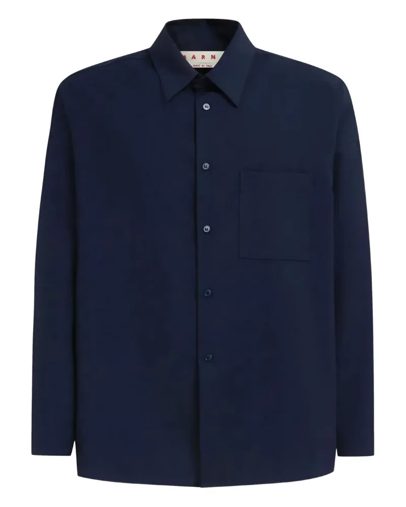 Marni Langärmeliges Hemd - Blau Blau