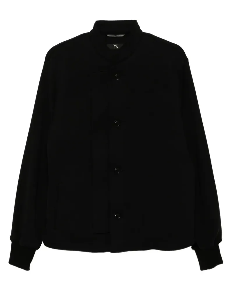 Yohji Yamamoto Jacke aus Baumwolle - Schwarz Schwarz