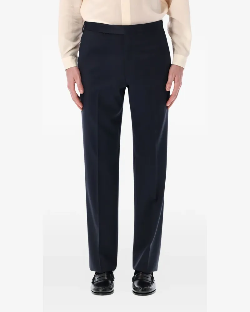 LARDINI Fondo button fastening trousers - Blau Blau