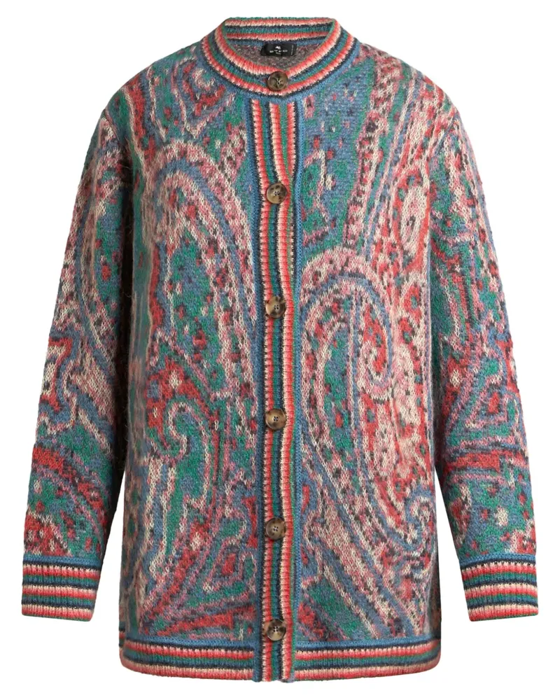 Etro Cardigan mit Paisleymuster - Blau Blau