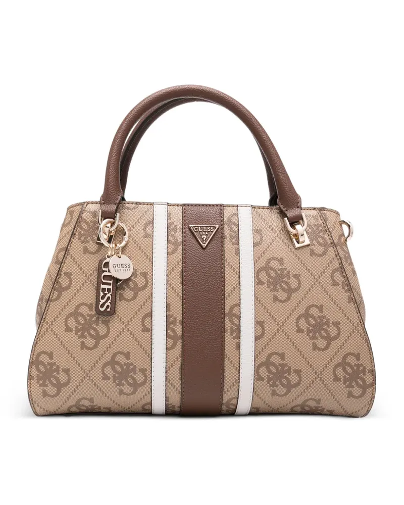 Guess Noelle II monogram tote bag - Nude Nude