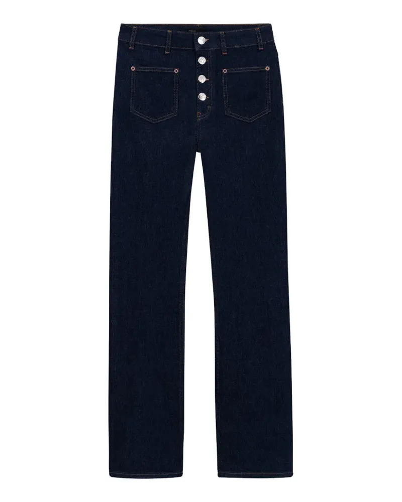 Maje straight-leg jeans - Blau Blau