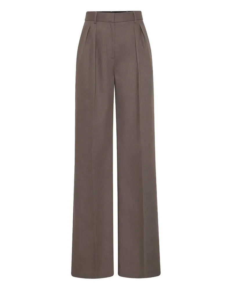 Rebecca Vallance Noah Hose mit Falten - Braun Braun