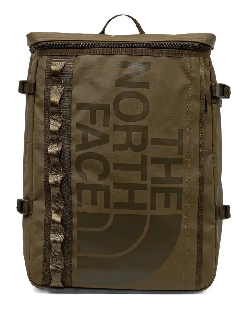 The North Face logo-plaque backpack - Grün Grün