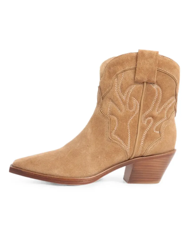 Reformation Otto western boots - Nude Nude