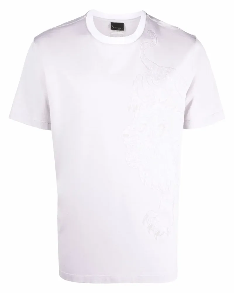 Billionaire T-Shirt mit grafischem Print - Weiß Weiß