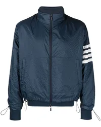 Thom Browne Ripstop-Jacke mit Streifen Blau