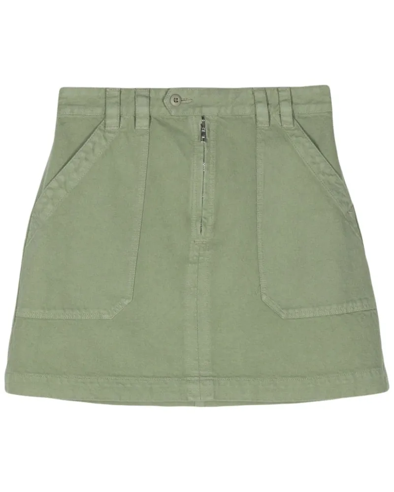 A.P.C. Sarah Jeans-Minirock - Grün Grün