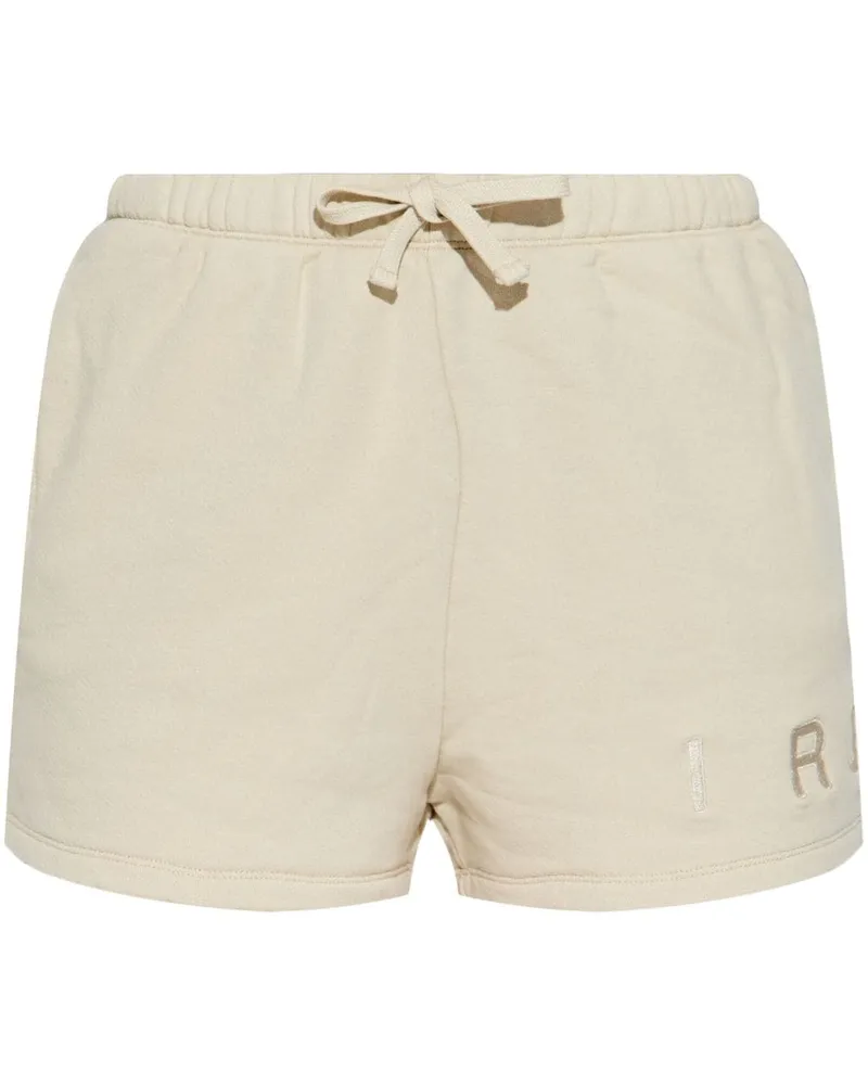 IRO Shorts mit Logo-Stickerei - Nude Nude