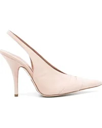 Philosophy Di Lorenzo Serafini Slingback-Pumps aus Wildleder 110mm Rosa