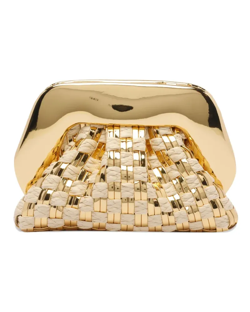 THEMOIRÈ Micro Gea Clutch - Gold Gold