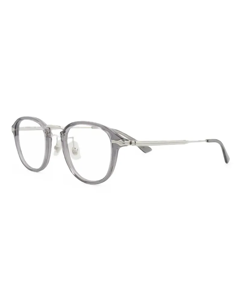 Montblanc Brille mit rundem Gestell - Grau Grau