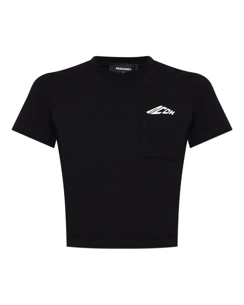 Dsquared2 Icon T-Shirt - Schwarz Schwarz