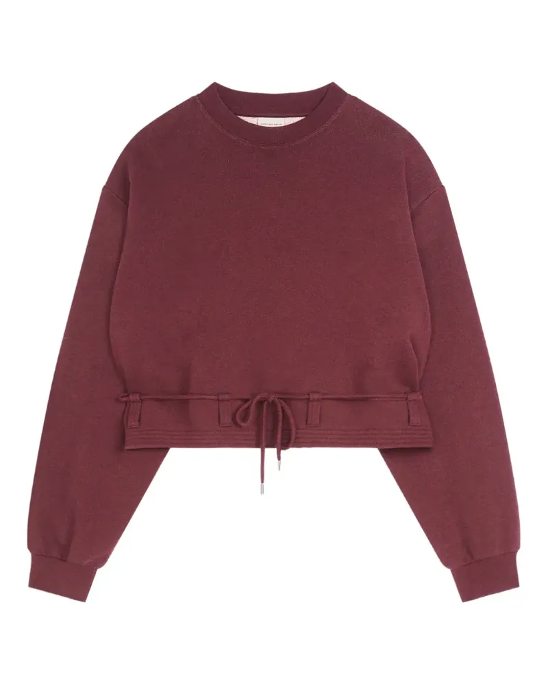 Dries van Noten Cropped-Sweatshirt - Rot Rot