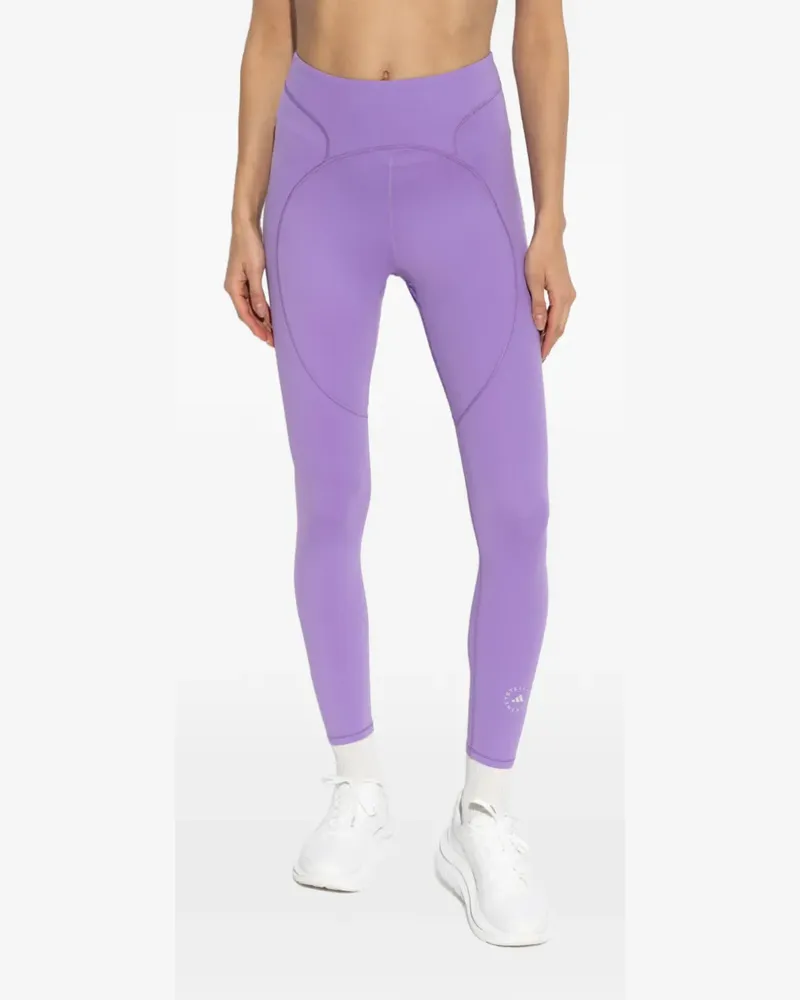 adidas seam-detail training leggings - Violett Violett