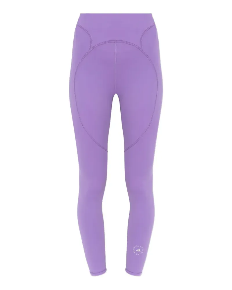adidas seam-detail training leggings - Violett Violett