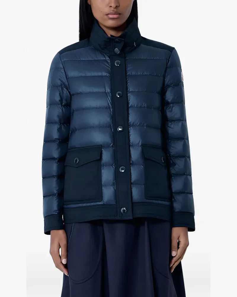 Moncler Origan Jacke mit Klappentasche - Blau Blau