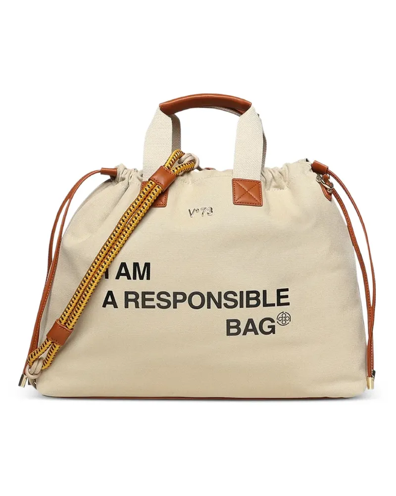 V°73 Responsibility Bis Schultertasche - Weiß Weiß