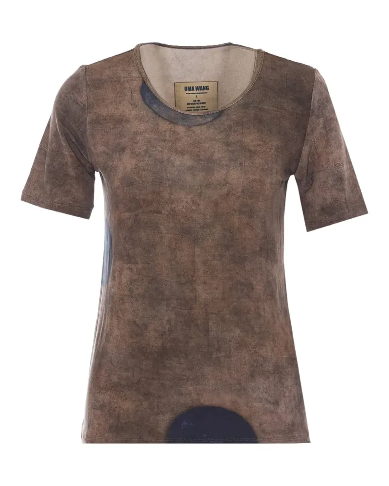 Uma Wang short-sleeve T-shirt - Braun Braun
