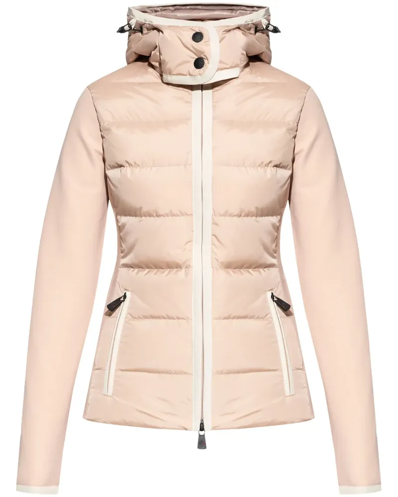 Moncler Gesteppte Skijacke mit Kapuze - Rosa Rosa