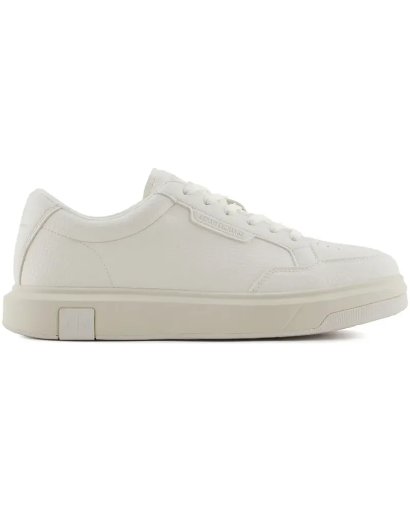 Armani Exchange Sneakers aus Leder - Weiß Weiß