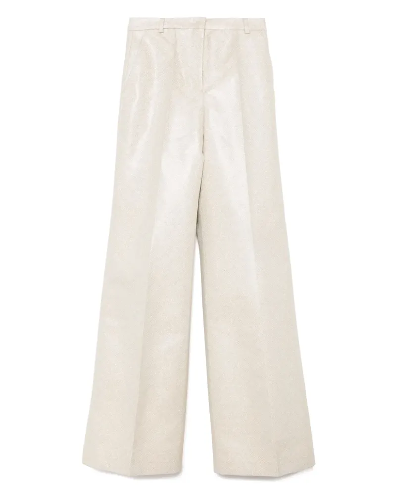 Zuhair Murad Hose aus Tweed - Nude Nude