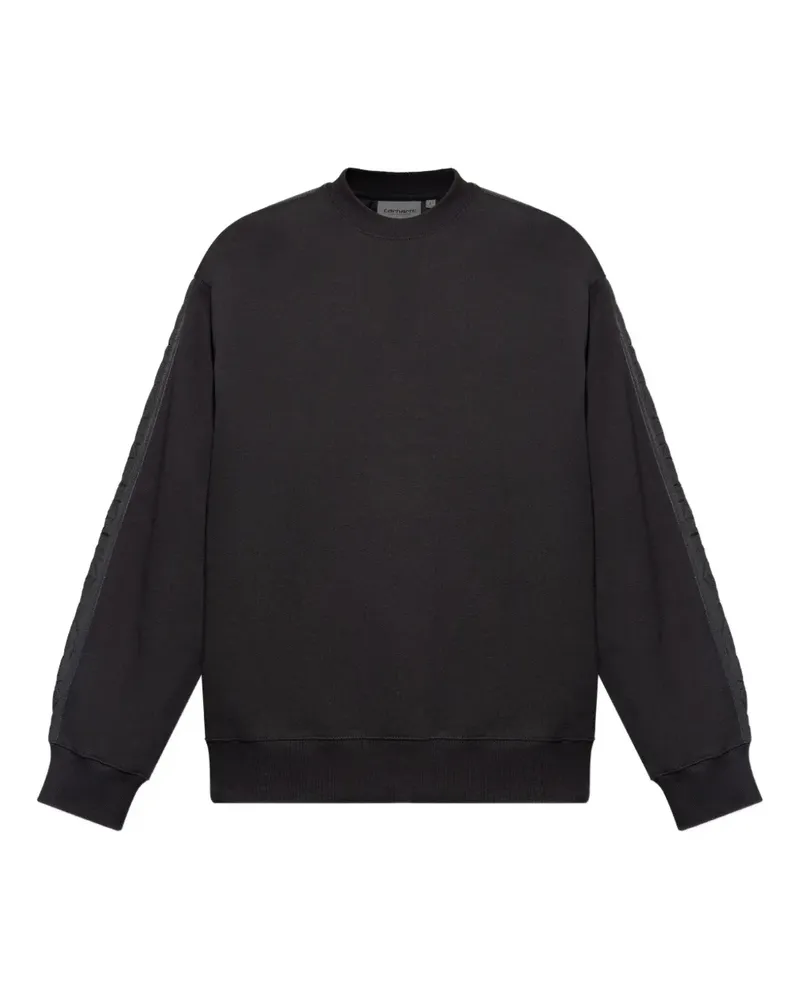 Carhartt WIP Sweatshirt mit Kontrasteinsätzen - Schwarz Schwarz