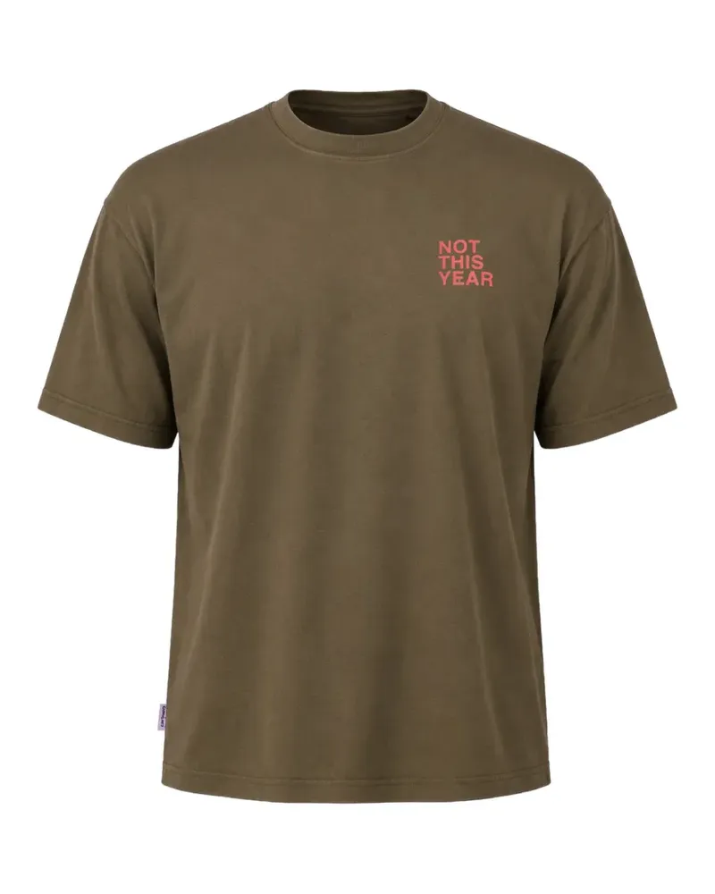 ASPESI Not This Year T-Shirt - Grün Grün