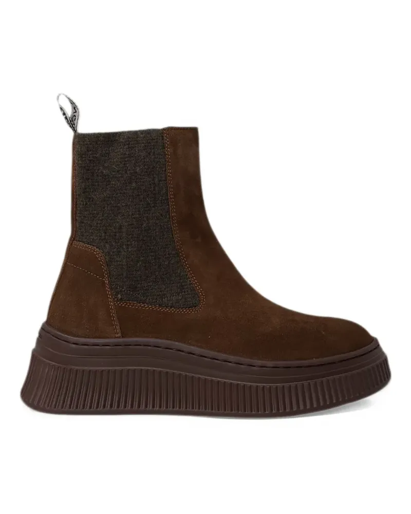 Voile Blanche Flaurence suede boots - Braun Braun