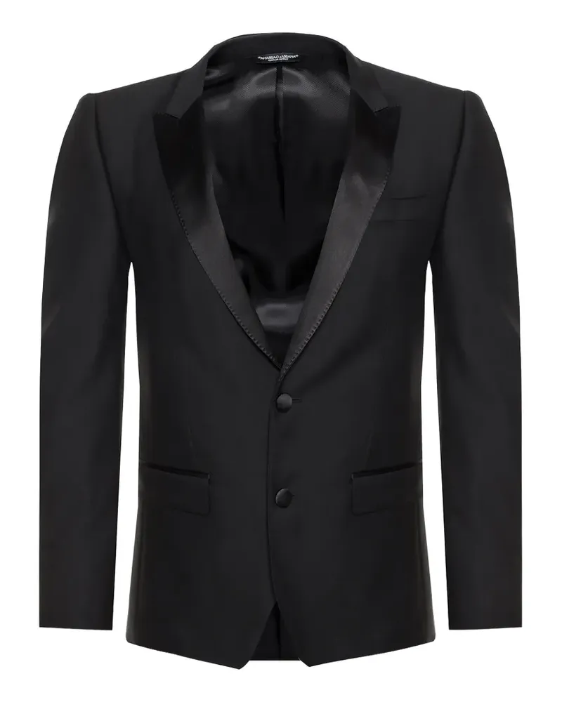 Dolce & Gabbana Dreiteiliger Smoking - Schwarz Schwarz