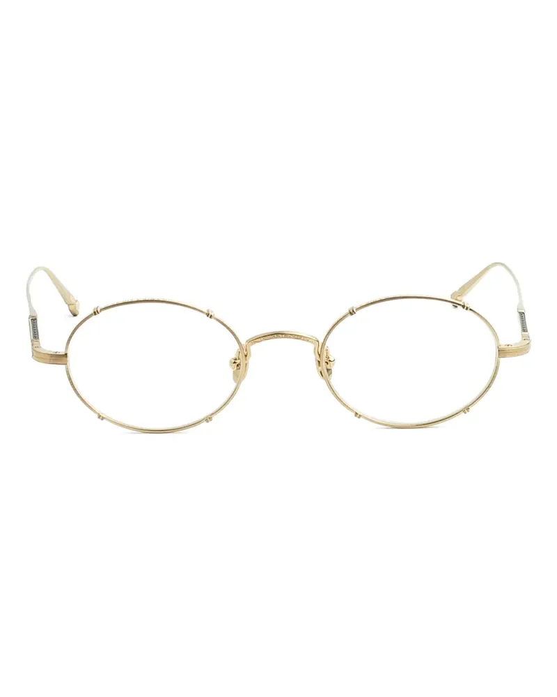 MATSUDA Brille mit rundem Gestell - Gold Gold