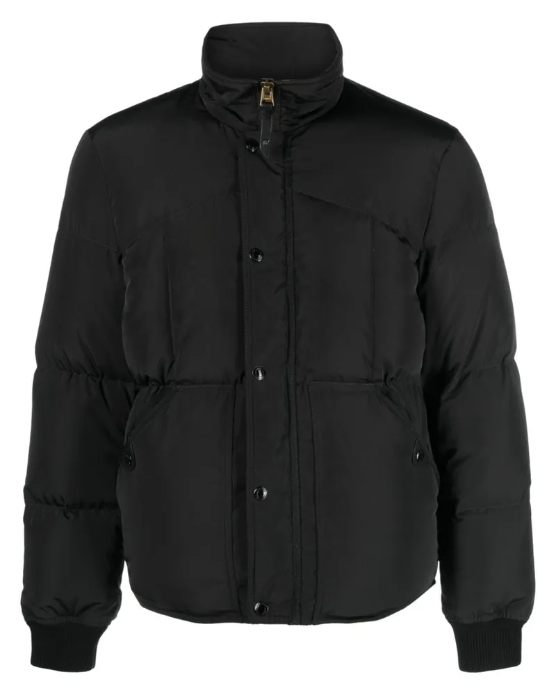 Tom Ford Gesteppte Daunenjacke - Schwarz Schwarz