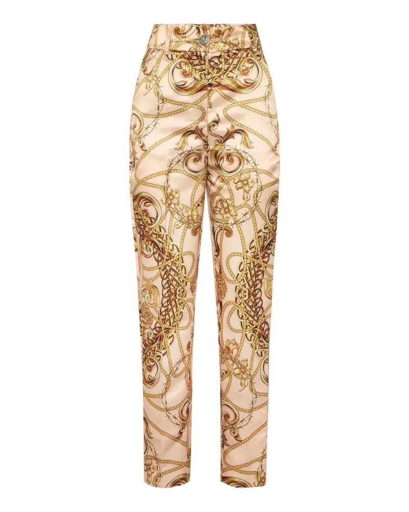 Philipp Plein New Baroque Hose mit Print - Nude Nude