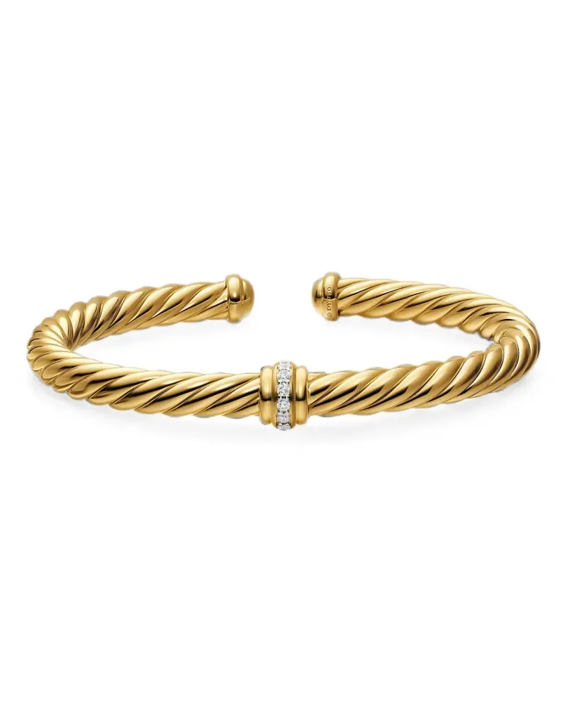 David Yurman Cablespira Diamanten-Armband - Gold Gold