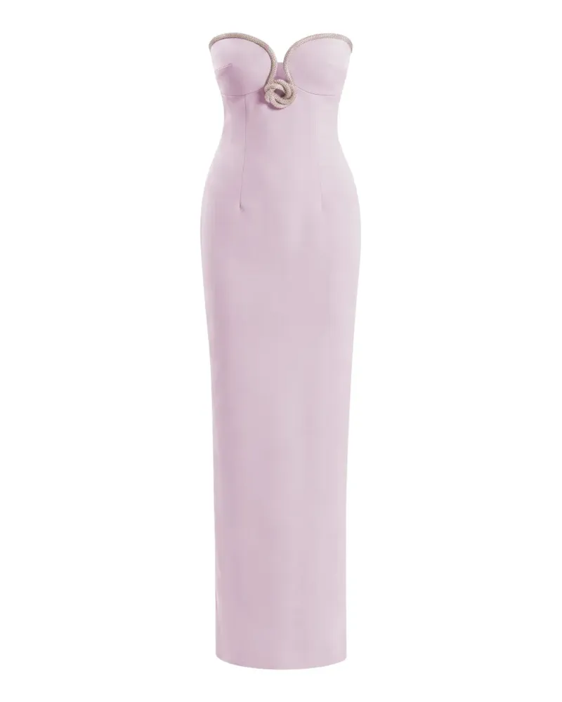 Saiid Kobeisy strapless maxi dress - Rosa Rosa