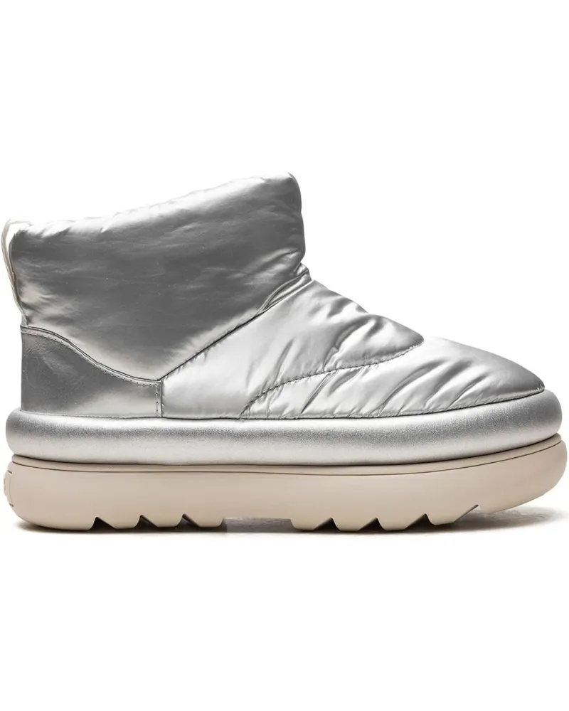 UGG Classic Maxi Mini Metallic Silver Stiefel - Silber Silber