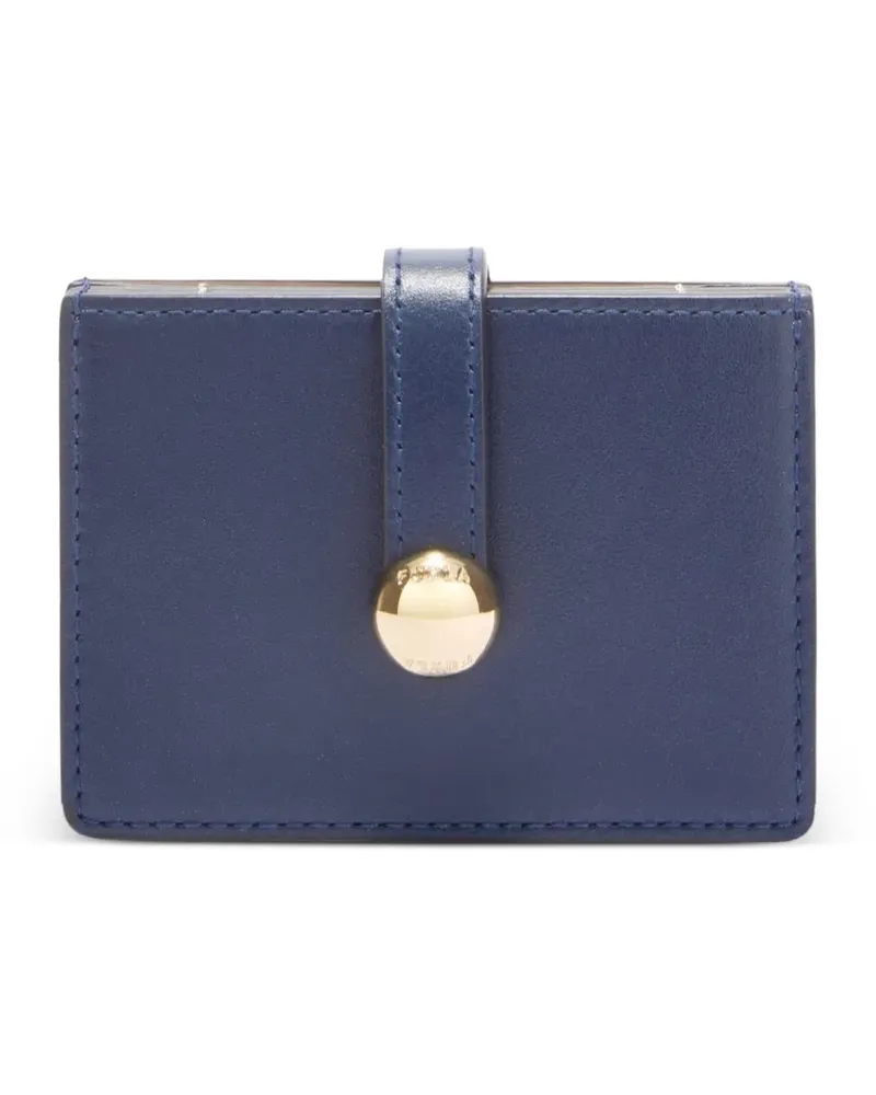 Furla Kartenetui mit Druckknöpfen - Blau Blau