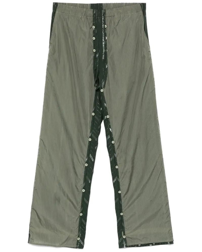 Craig Green Shell-Hose im Layering-Look - Grün Grün