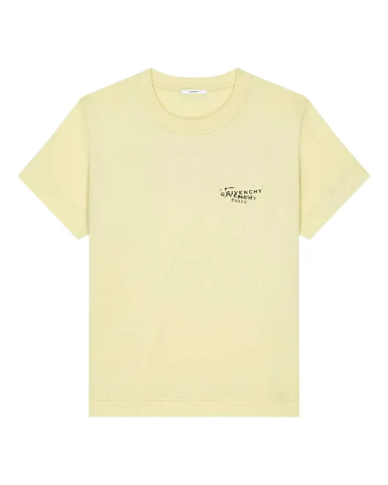 Givenchy Stamp print T-shirt - Gelb Gelb