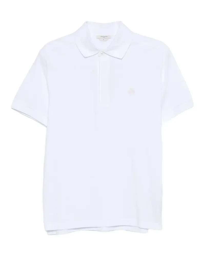 Jacob Cohën buttoned logo-detail polo shirt - Weiß Weiß