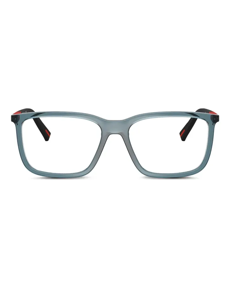 Prada rectangle-frame glasses - Blau Blau