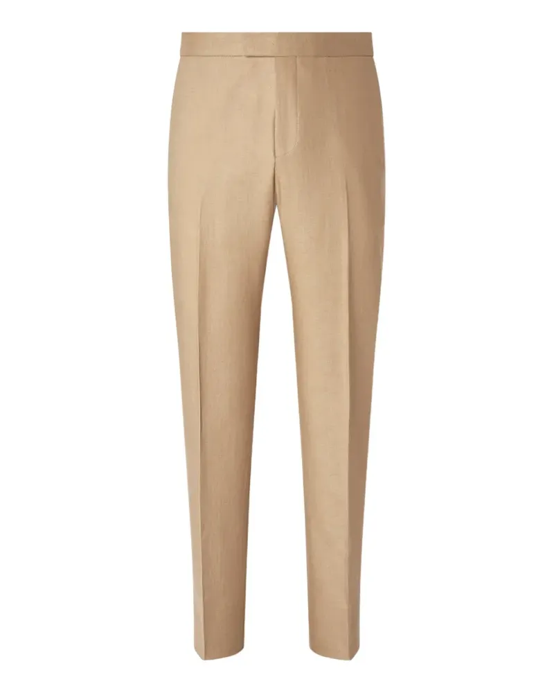 Ermenegildo Zegna Oasi Hose aus Leinen - Nude Nude