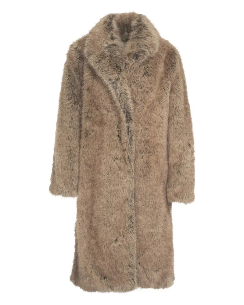 Liu Jo collared coat - Braun Braun